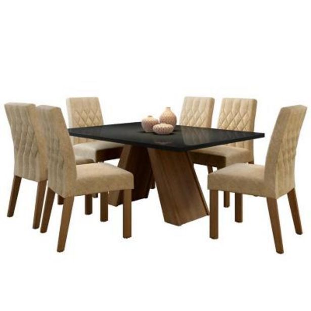 Falabella Comedor 6 sillas sol roma. oferta
