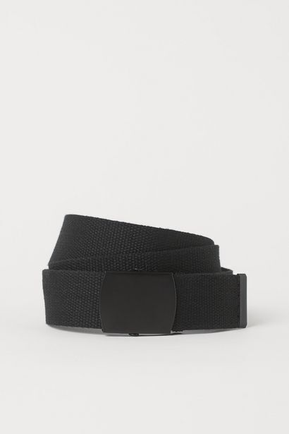 H&M Cinturón de tela oferta