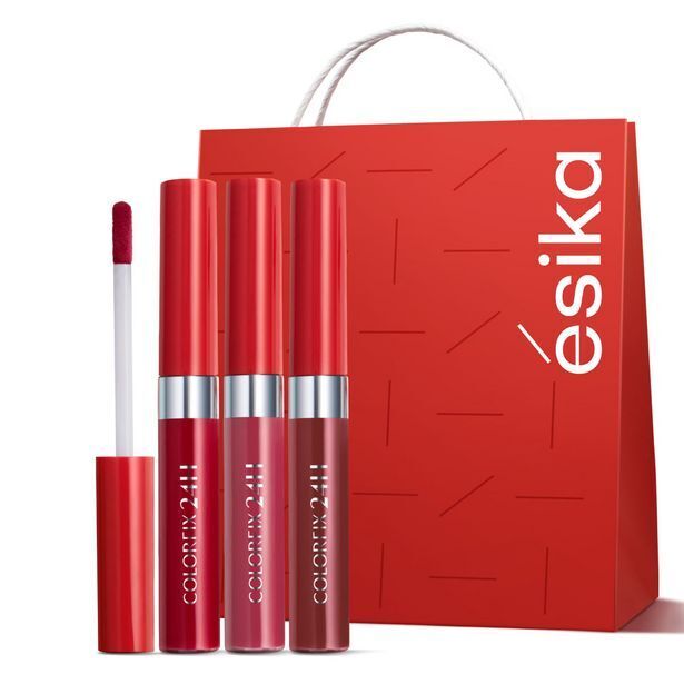 Ésika Set labiales mate colorfix liquid tattoo oferta