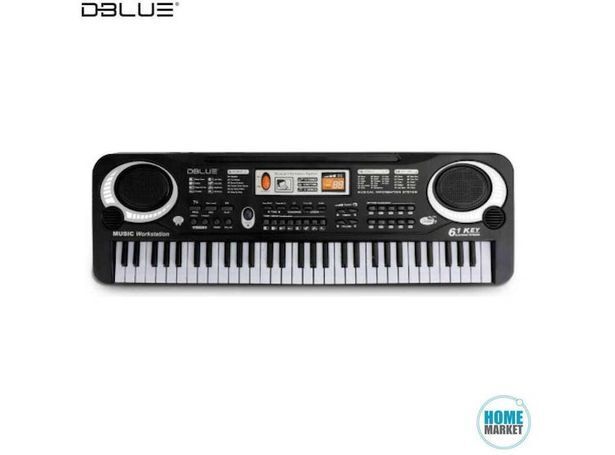 Ripley Teclado musical karaoke para niños 61 teclas home market oferta