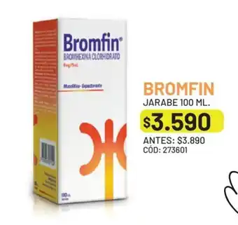 Cruz Verde BROMFIN JARABE 100 ML. oferta