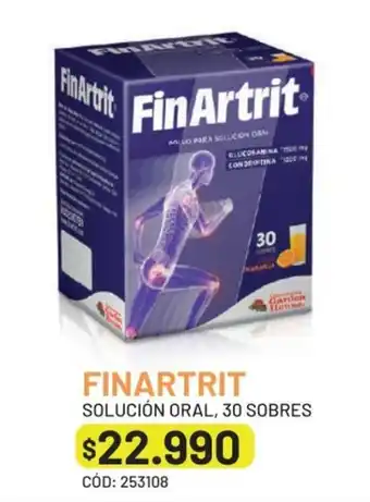 Cruz Verde FINARTRIT SOLUCIÓN ORAL, 30 SOBRES oferta