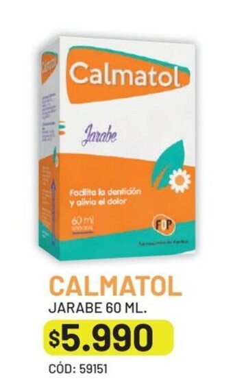 Cruz Verde CALMATOL JARABE 60 ML. oferta