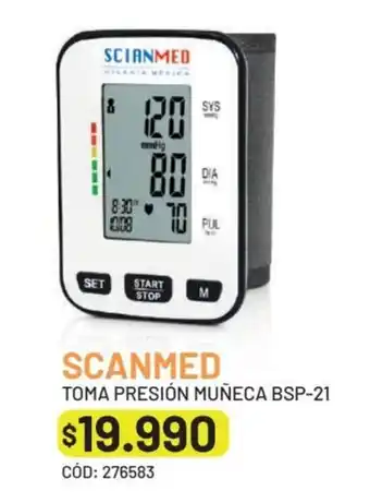 Cruz Verde SCANMED TOMA PRESIÓN MUÑECA BSP-21 oferta