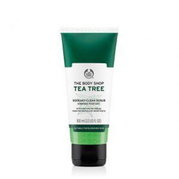 The Body Shop Exfoliante facial tea tree oferta