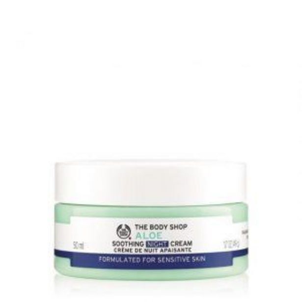 The Body Shop Crema de noche calmante aloe oferta