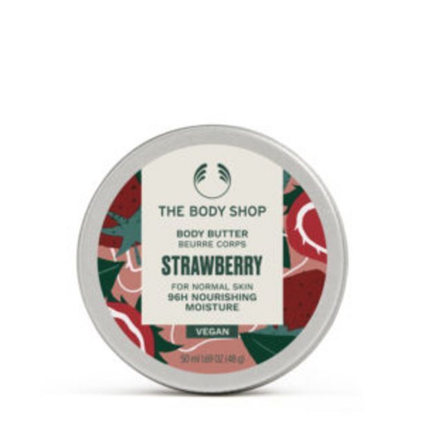 The Body Shop Manteca corporal strawberry 50ml oferta