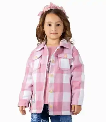 Limonada Chaqueta niña leñadora palo rosa oferta