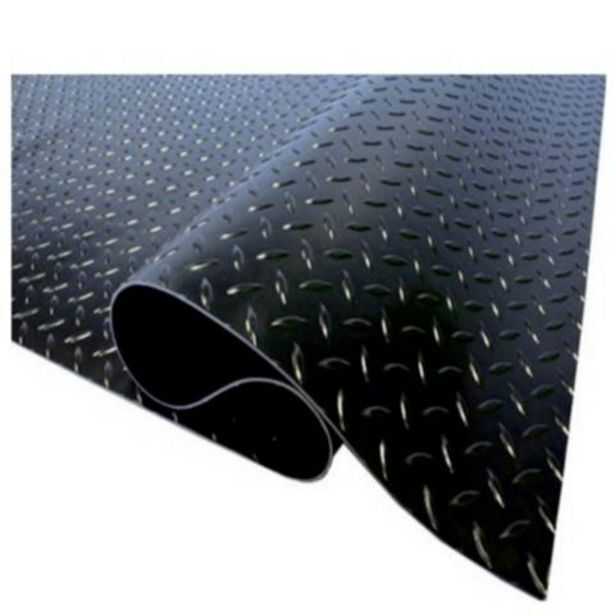 Linio Piso de goma diamantado 3mm espesor 0,60 cm ancho x 1 m lineal. oferta