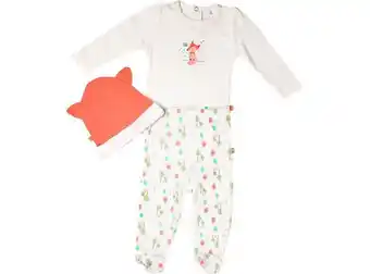 Ripley Set 3pcs newborn bebe algodón invierno niña multicolor oferta