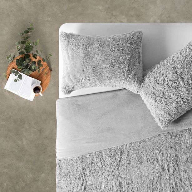 Cannon Home Plumón 2 plazas shaggie gris oferta