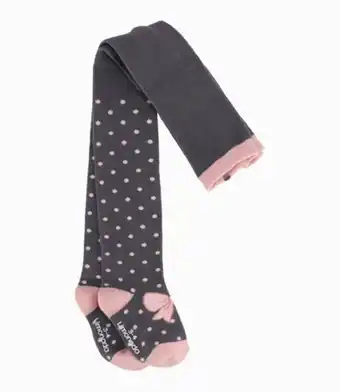 Limonada Panty niña de algodón con puntos gris oferta