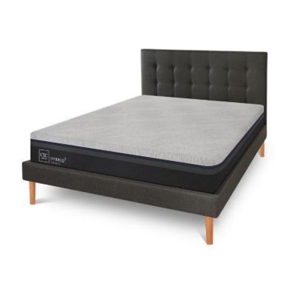 Falabella Cama hybrid plus 2 plazas oferta