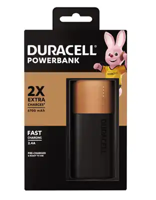 Claro Power Bank Duracell 6700 mAh oferta