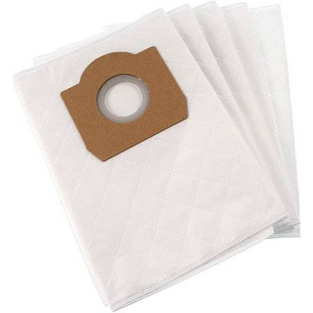 Linio 5x bolsas de papel para aspiradora karcher wd1 mv1 oferta