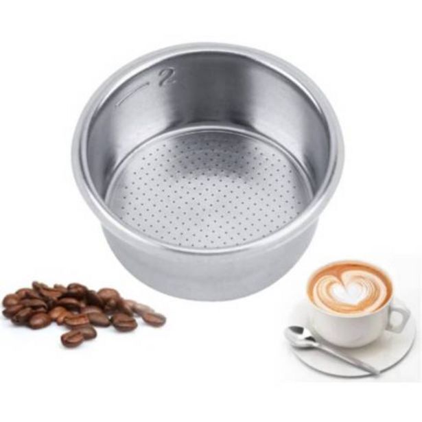 Linio Filtro cafe cafetera acero inoxidable maquina expresso 2cup oferta