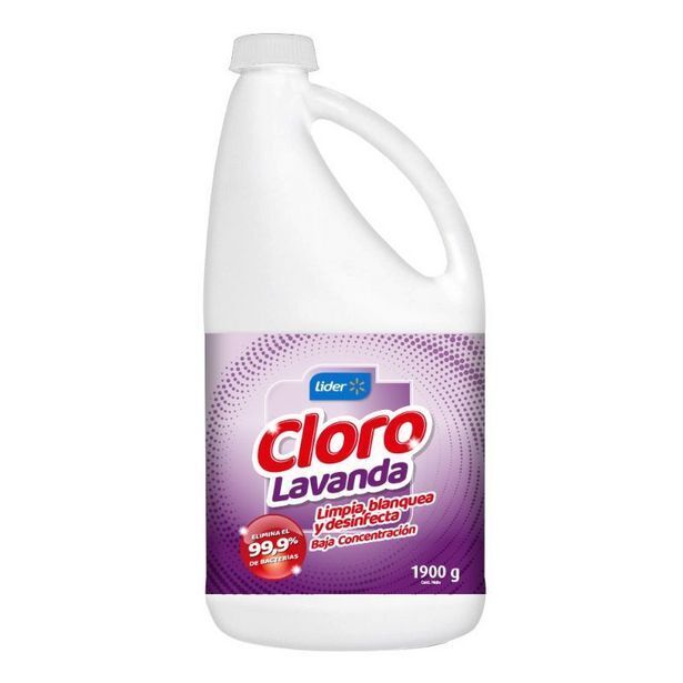 Super Bodega a Cuenta Cloro aroma lavanda 1,9l lider oferta