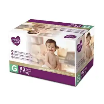 Super Bodega a Cuenta Pañal premium talla g 92u parent's choice oferta