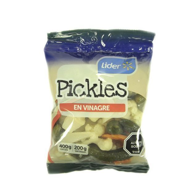 Super Bodega a Cuenta Pickles en vinagre 400grs lider oferta