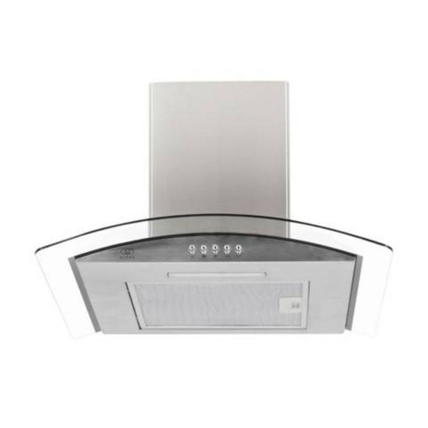 Linio Campana extractora pared avera cev60 acero y vidrio 60 cm oferta