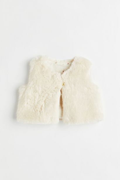 H&M Chaleco en piel sintética oferta