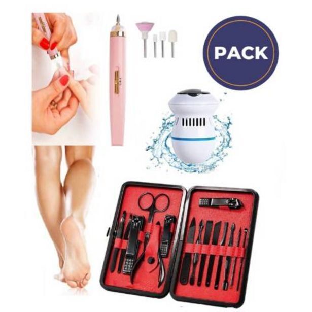Linio Torno lima pulidor de pies kit manicure pedicure recargable oferta