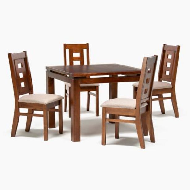 Linio Juego de comedor roma 4 sillas oferta