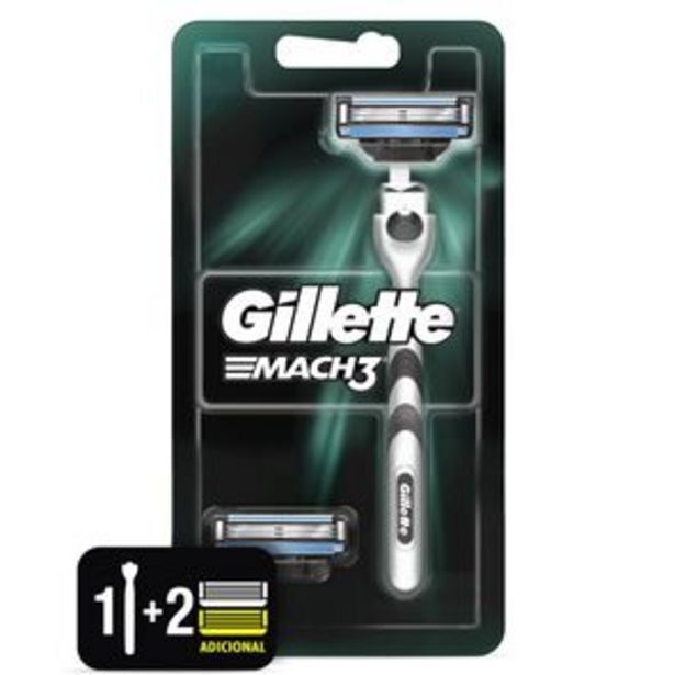 Maicao Mach3 1 máquina para afeitar recargable + 2 cartuc... oferta