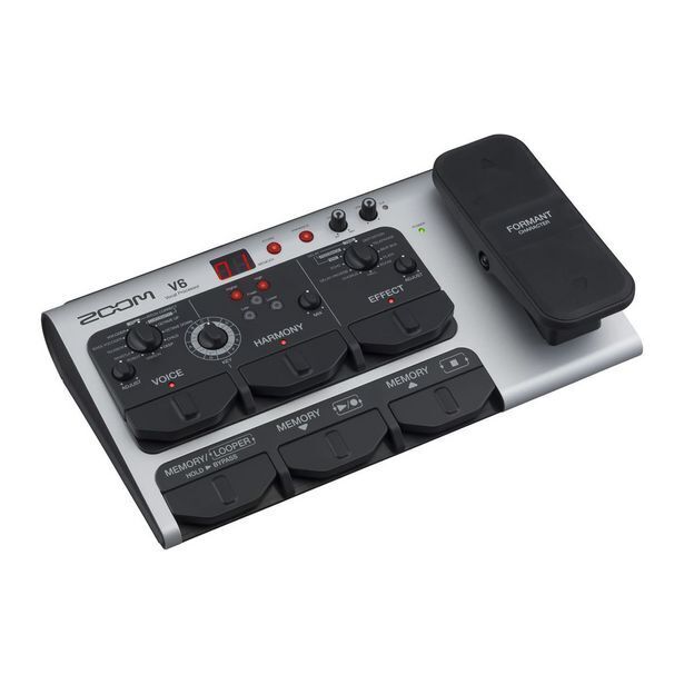 Audiomusica Pedalera multiefecto zoom v6-sp - procesador vocal oferta