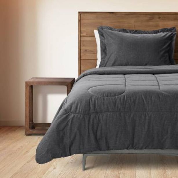 Linio Plumón stamp unicolor charcoal oferta