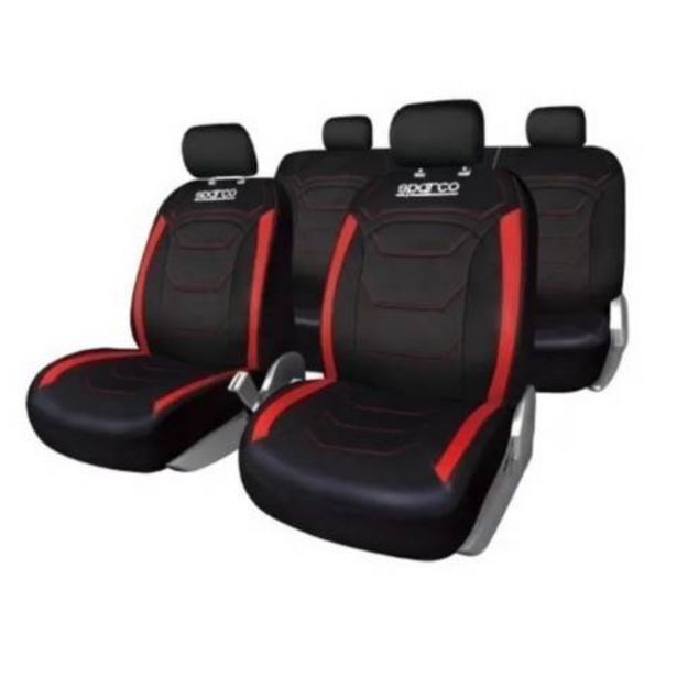 Linio Fundas cubreasiento sparco universal negro poliester 406- sp oferta