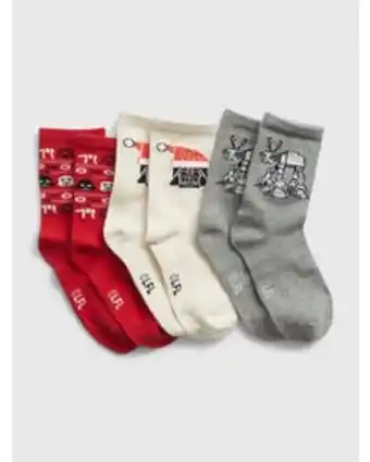 Outlet Surprice 3 pack calcetines gap star wars niños multicolor oferta