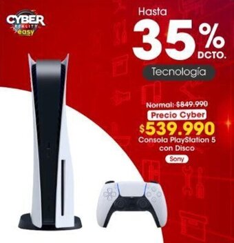 Easy Consola PlayStation 5 con Disco Sony oferta
