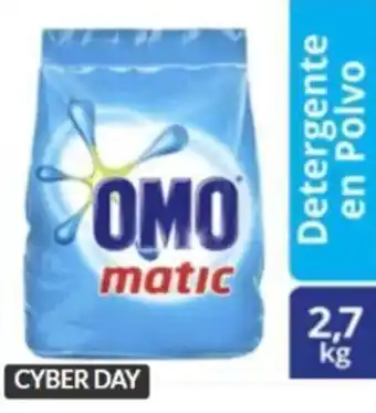 Tottus OMO Detergente en Polvo Matic 2.7kg oferta