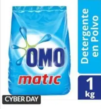Tottus OMO Detergente en Polvo Matic 1kg oferta