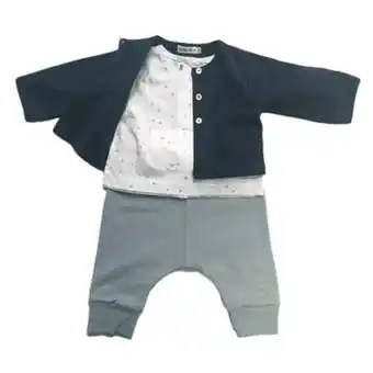 Linio Little foot set blusa - chaleco - pantalón niña oferta