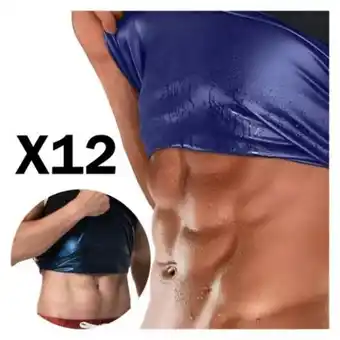 Linio Pack x12 faja reductora hombre fajas termicas reductoras homb talla s m oferta