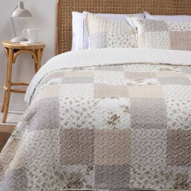 Linio Cubrecama chiporro quilt + funda de almohada microfibra oferta