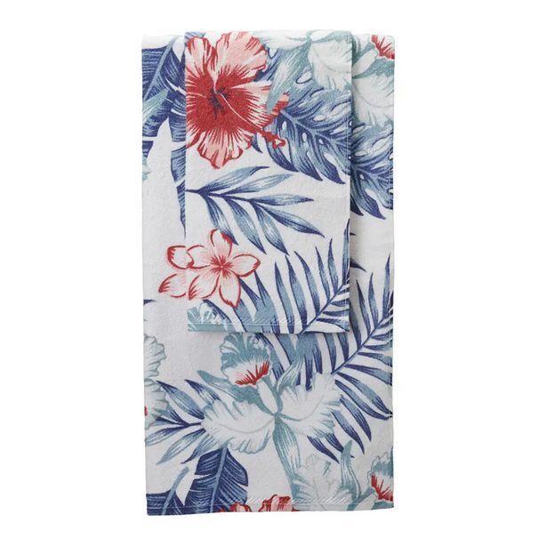 Velutti Toalla estampada 45x75 cm hibisco coral oferta