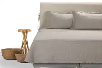 Rosen Cubrecama algodón pure liso stone oferta