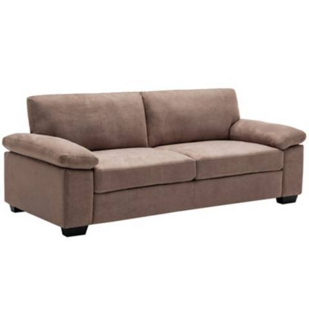 Linio Sofá 3 cuerpos café. oferta