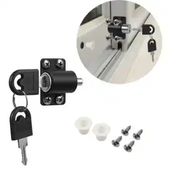 Linio Seguro ventana corredera negro - con llave antirrobo niños oferta