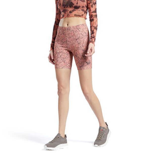 Reebok Short classics contour floral print mujer oferta