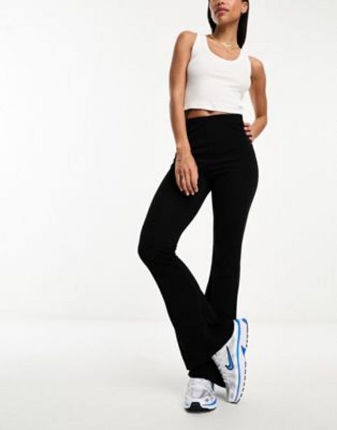 Asos Night addict namya crepe flared leggings in black oferta