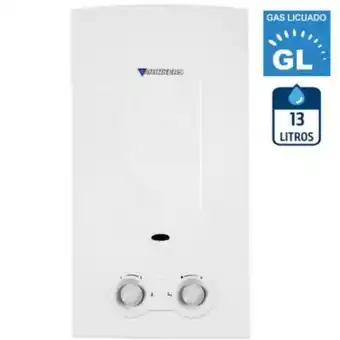 Linio Calefont gas licuado 13 litros tiro natural oferta
