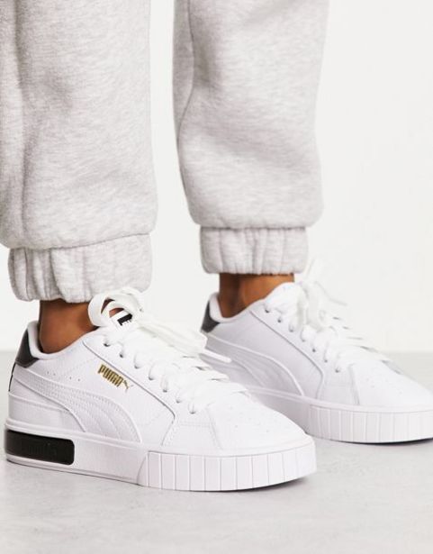 Asos Puma cali star trainers in white and black oferta