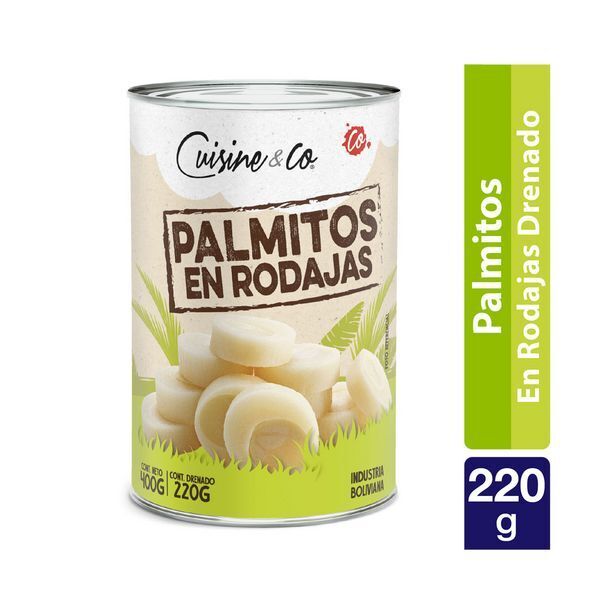 Jumbo Palmitos en rodajas 220 g drenado oferta