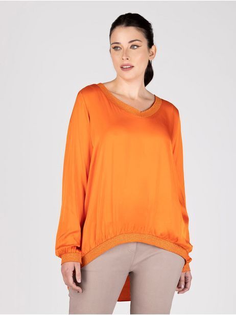 Lineatre Blusa naranjo lineatre oferta