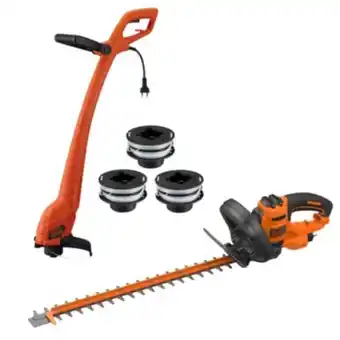 Falabella Orilladora pasto 9 + cortasetos 500w black+decker oferta