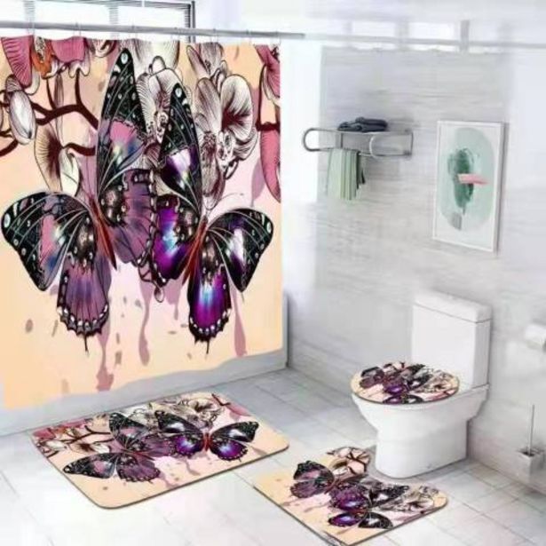 Linio Juego de baño , set de baño completo 4 piezas oferta